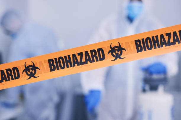 Professional Blood Cleanup technician working in Fort Lee, VA